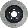 Stoptech 128.33137L 12 Audi S4 Rear Left Drilled Rotor