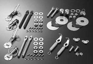 Cusco 00B 817 AB BODY PinS For HOOD ALUMinUM-Black Universal