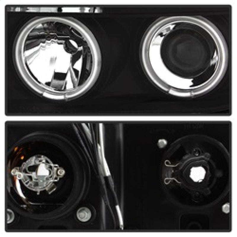 Spyder 5030306 fits Toyota 07-13 Tundra Projector Headlights CCFL Halo LED Blk