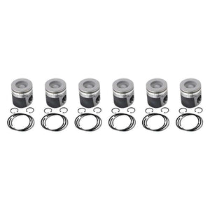 Industrial Injection PDM-03523.020 89-93 fits Dodge 12V Mahle Piston .020 Oversized w/ Rings / Wristpins / Clips