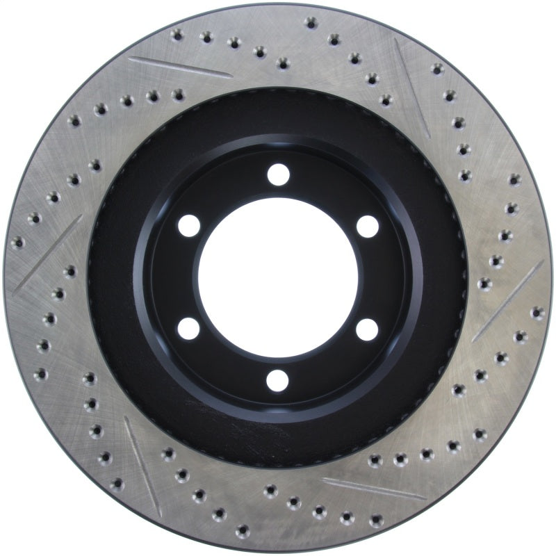 Stoptech 127.44127R Slotted & Drilled Sport Brake Rotor