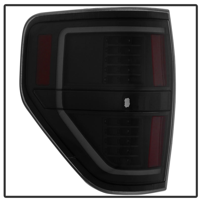 xTune 9042195 09-14 fits Ford F-150 Light Bar LED Tail Lights - Black Smoke (AL