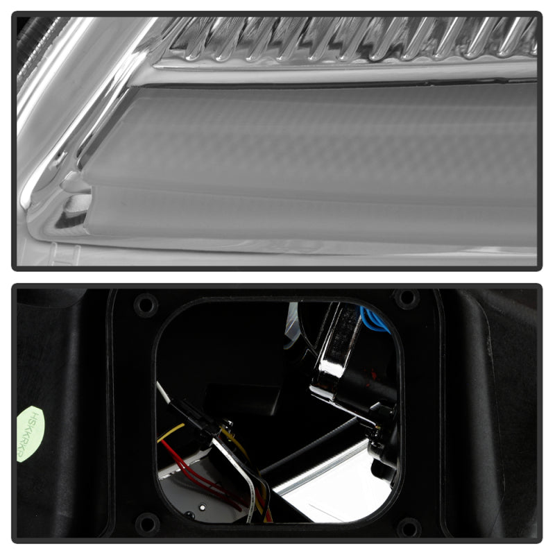 Spyder 5087928 05-13 fits Chevy Corvette C6 Projector Headlights Seq LED Turn S