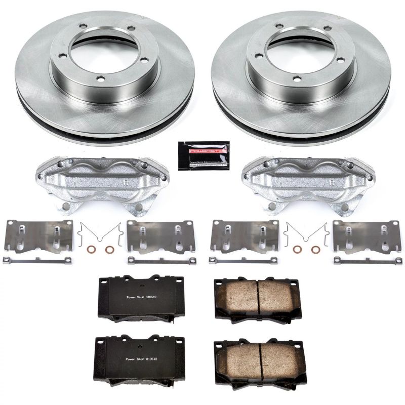 Power Stop KCOE1132 98 fits Toyota Land Cruiser Front Autospecialty Kit w/Cals