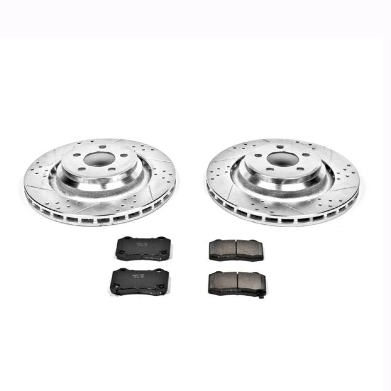 PowerStop K4583 fits Chrysler 05-10 300 Rear Z23 Evolution Sport Brake Kit