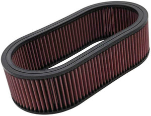 K&N Engineering E-3514 K&N Custom Oval Air Filter 7.75in OW X 14.625in OL x 4in H