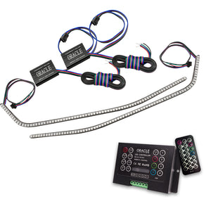 ORACLE Lighting 1297-333 Oracle 16-21 fits Chevrolet Camaro Surface Mount DRL Modules - ColorSHIFT 2