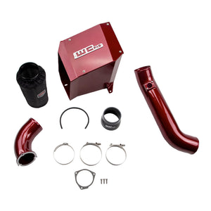 Wehrli WCF100300-RED 01-04 Duramax LB7 4in Intake Kit with Air Box Stage 2 - WCF