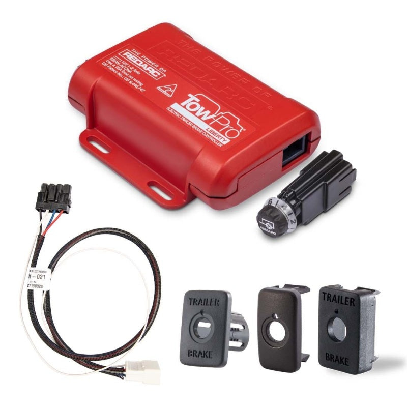 REDARC CIKTP-NA-004 08-23 fits Toyota 4Runner/LandCruiser/Sequoia Tow-Pro Liberty Brake Controller Kit