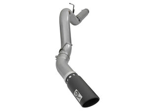 AFE 49-44081-B Bore HD 5in Exhausts DPF-Back SS w/ Black Tips 16-17 fits GM Die