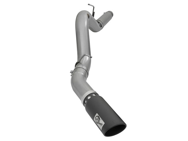 AFE 49-44081-B Bore HD 5in Exhausts DPF-Back SS w/ Black Tips 16-17 fits GM Die