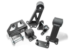 Innovative Mounts 80151-95AInnovative 94-01 Integra J-Series Black Steel Mounts