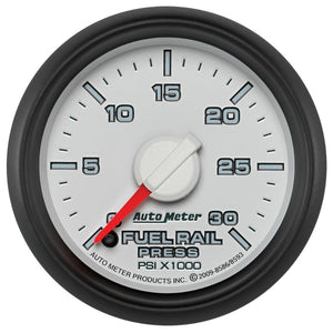 AutoMeter 8586 Autometer Factory Match 52.4mm Full Sweep Electric 0-30,000 PSI Diesel Fuel Rail Pressure