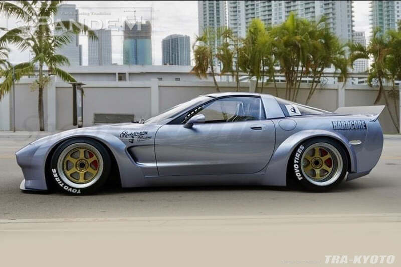GReddy 66980900 Pandem 97-04 fits Chevrolet Corvette C5 Fastback Coupe Rocket Bu