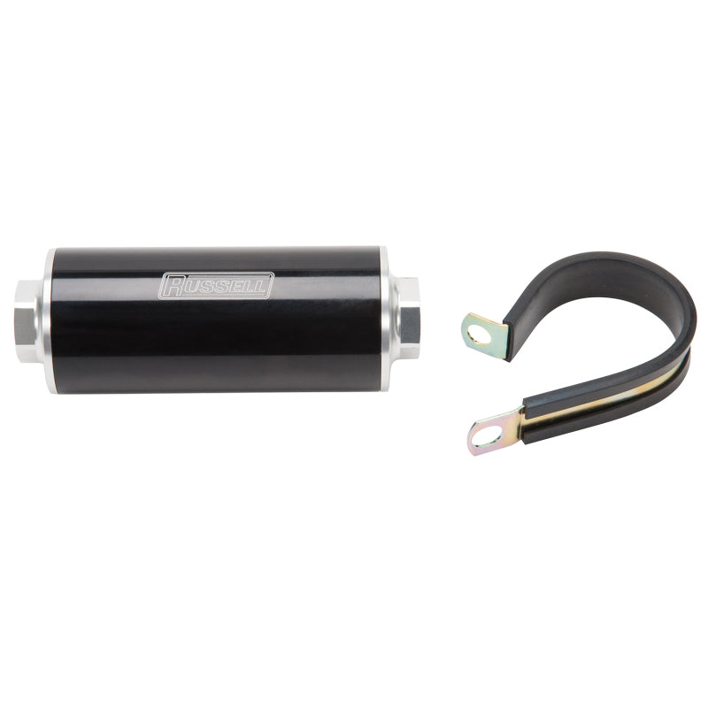 Russell 649250 Performance Anodized Aluminum (12in Length -10 male inlet/outlet)