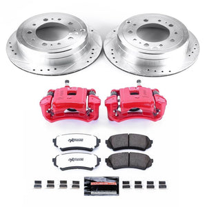 Power Stop KC1134 36 98 fits Toyota Land Cruiser Rear Z36 Truck&Tow Kit w/Cals