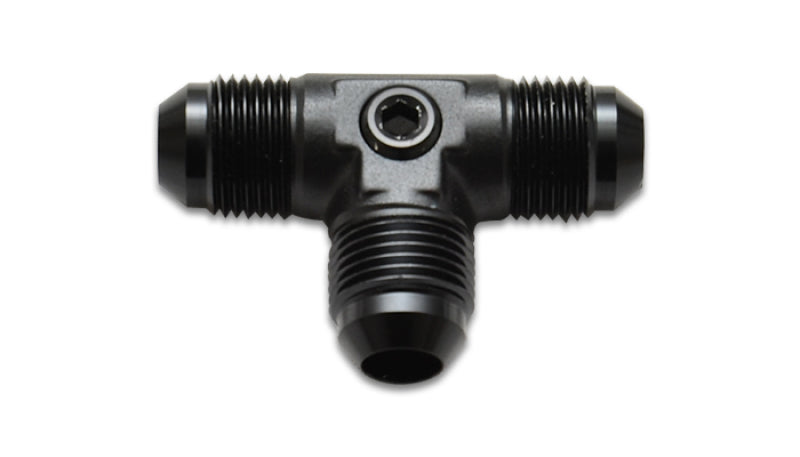 Vibrant 16548 -8AN to -8AN Male Tee Adapter Fitting with 1/8in NPT Port