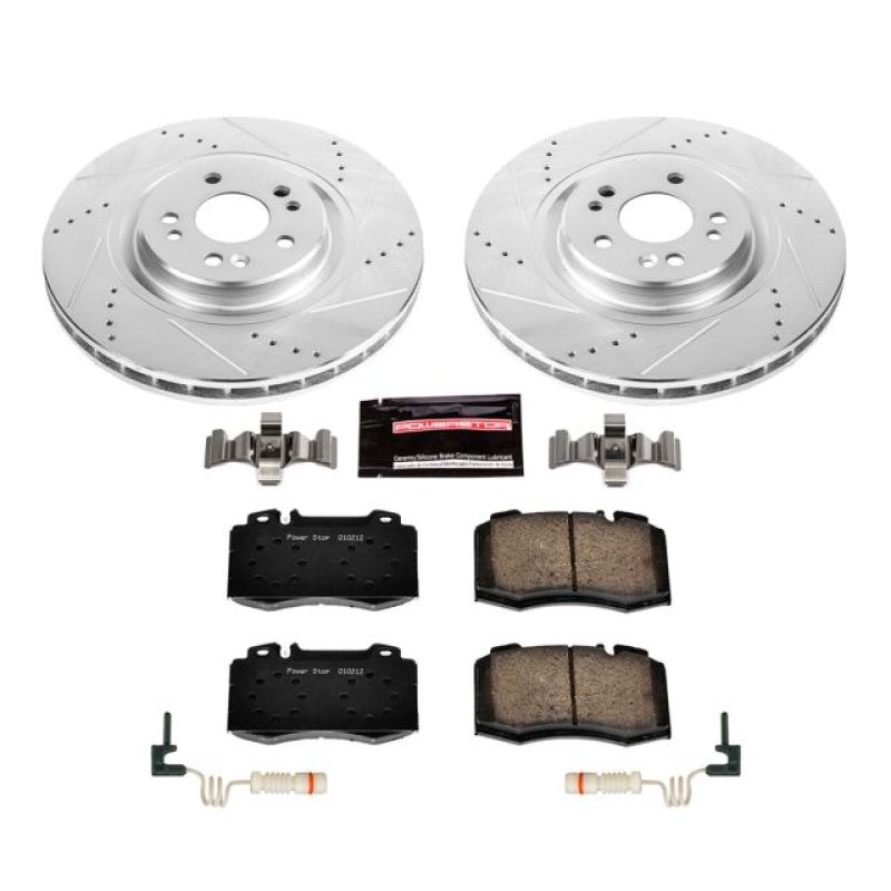 PowerStop fits Mercedes-Benz 00-03 ML55 AMG Front Z23 Evolution Sport Brake Kit