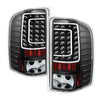 5079749 Xtune fits Chevy 07-13 Silverado LED Tail Lights Black ALT-ON-CS07-LED