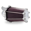 Performance 0206-2049-CH Machine Fast Air Intake Solution - Chrome
