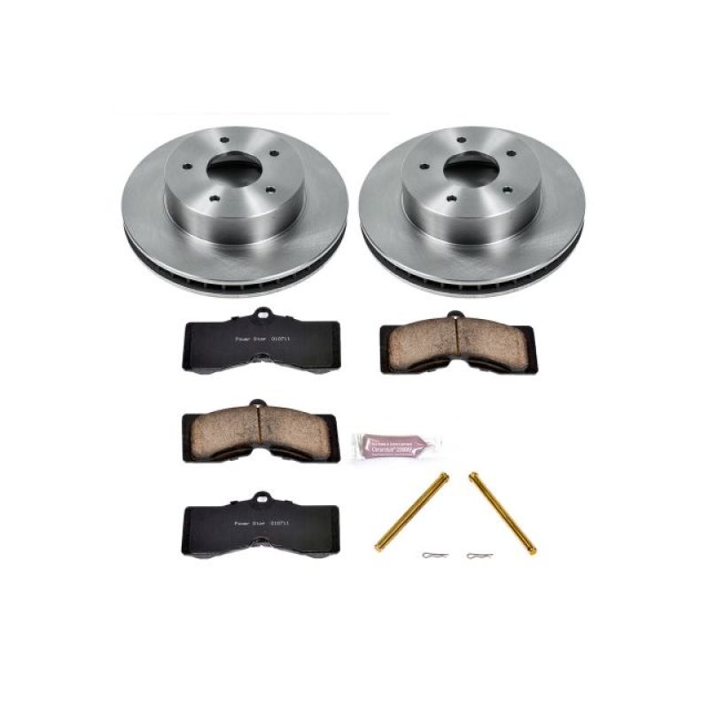 PowerStop KOE2598 fits Chevrolet 63-82 Corvette Front Autospecialty Brake Kit