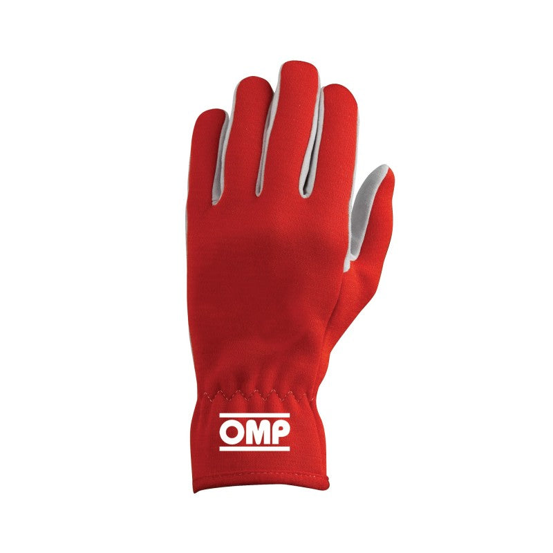 OMP IB0-0702-A01-061-XL Red Rally Gloves - Size XL