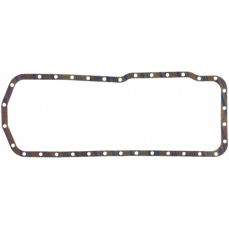 Fel-Pro OS34100C OS 34100 C Engine Oil Pan Gasket Set 33 Bolt Hole One Piece Gasket