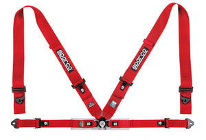 SPARCO 04716M1RS Belt 4Pt 3in/2in Competition Harness - Red