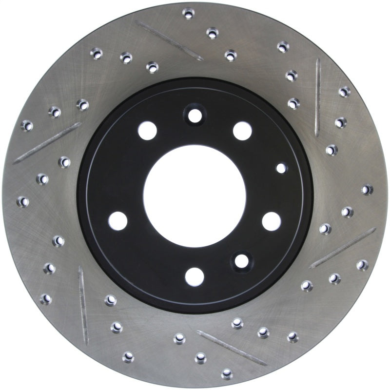 Stoptech 127.45051L Slotted & Drilled Sport Brake Rotor