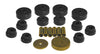 Prothane 18-101-BL 79-88 fits Toyota Truck 4wd Body Mount Kit - Black
