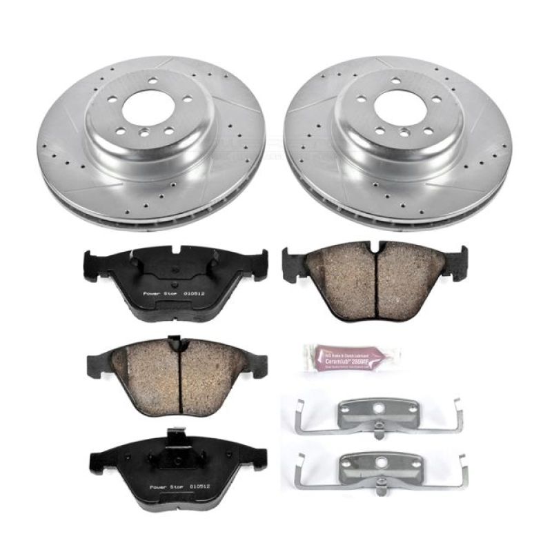 PowerStop K6058 fits BMW 11-13 335i xDrive Front Z23 Evolution Sport Brake Kit