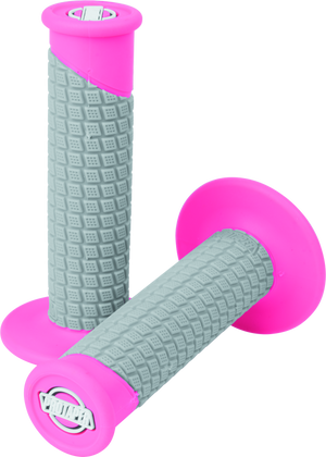ProTaper 21671 Clamp-On Pillow Top Grips - Neon Pink/Gray