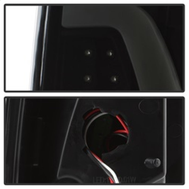 SPYDER 9038501 xTune fits Ford F-150 Light Bar LED Tail Lights - Black Smoke