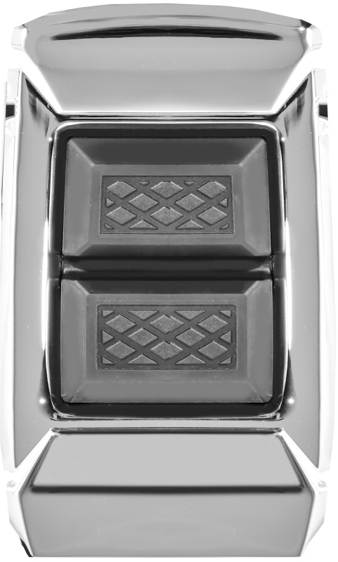 Kuryakyn 10045-1 Kuryakyn Enygma Brake Pedal Pad FL Touring Models - Chrome