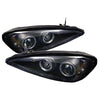 Spyder 5011640 fits Pontiac 99-05 Grand AM Projector Headlights LED Halo LED Bl