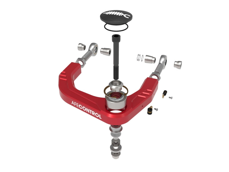 AFE 460-72T006-R Control 24-26 fits Toyota Tacoma Upper Control Arms - Set (Red)