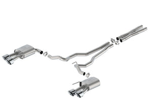 Ford Racing fits 2024 Mustang 5.0L Extreme Non-Active Cat-Back Exhaust w/Valance - Chrome Tip