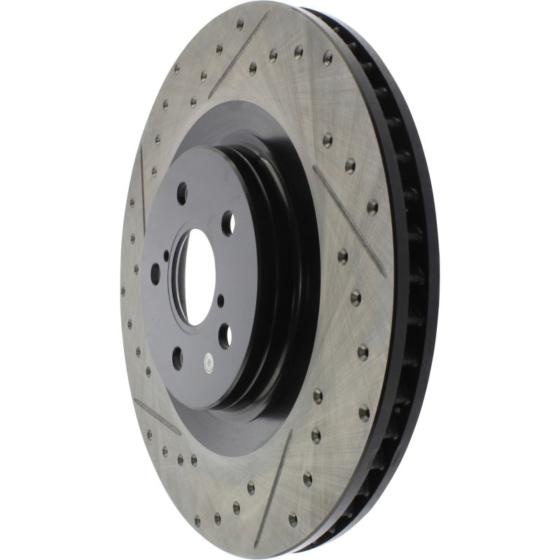 Stoptech 127.44205R 13-18 fits Lexus GS350 Slotted & Drilled Front Right Rotor