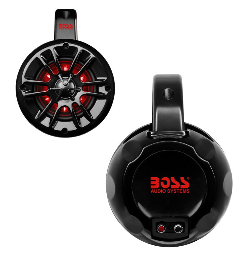 Boss fits Audio MRWT40RGB Systems Marine Waketower Speakers 400 Watts/Pair/ 4in/ 2 Way