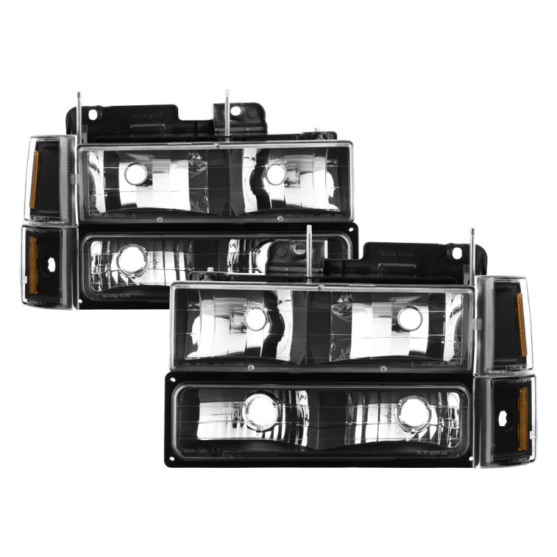 xTune 9037405 fits GMC C/K Series 94-98 Headlights w/ Corner and Parking Lights