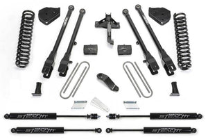 Fabtech K2254M 17-21 fits Ford F250/F350 4WD Gas 4in 4Link Sys w/Coils & Stealth