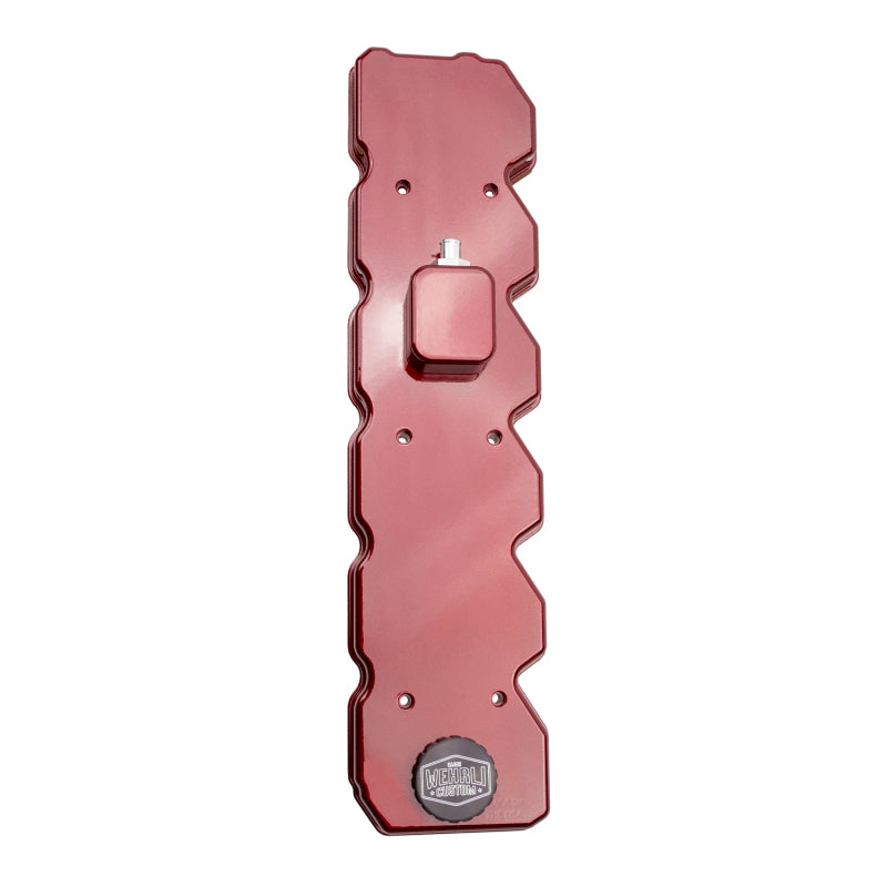 Wehrli 03-05 Cummins 5.9L WCFab X D&J Precision Billet Valve Cover - Bengal Red