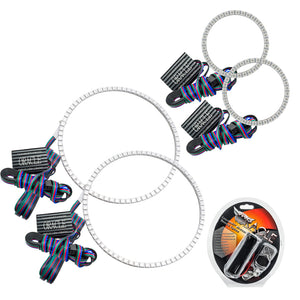 ORACLE Lighting 2525-330 Oracle Harley Street Glide 06-15 LED Halo Kit - ColorSHIFT