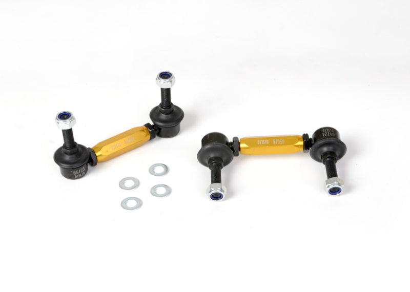 Whiteline KLC141 fits Nissan 03-06 350z Z33 Rear Swaybar link kit-Adjustable Ball End Links