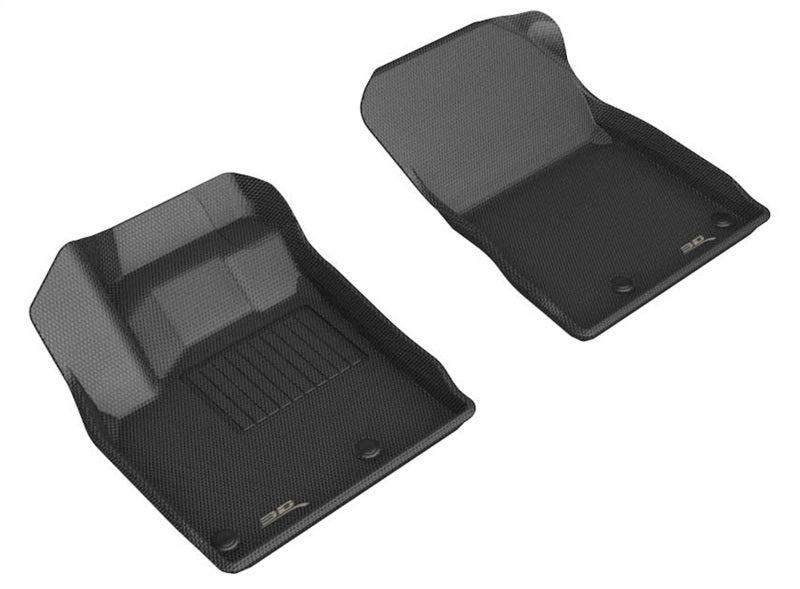 3D L1NS13611509 Maxpider 21-22 fits Nissan Rogue Kagu 1st Row Floormat - Black