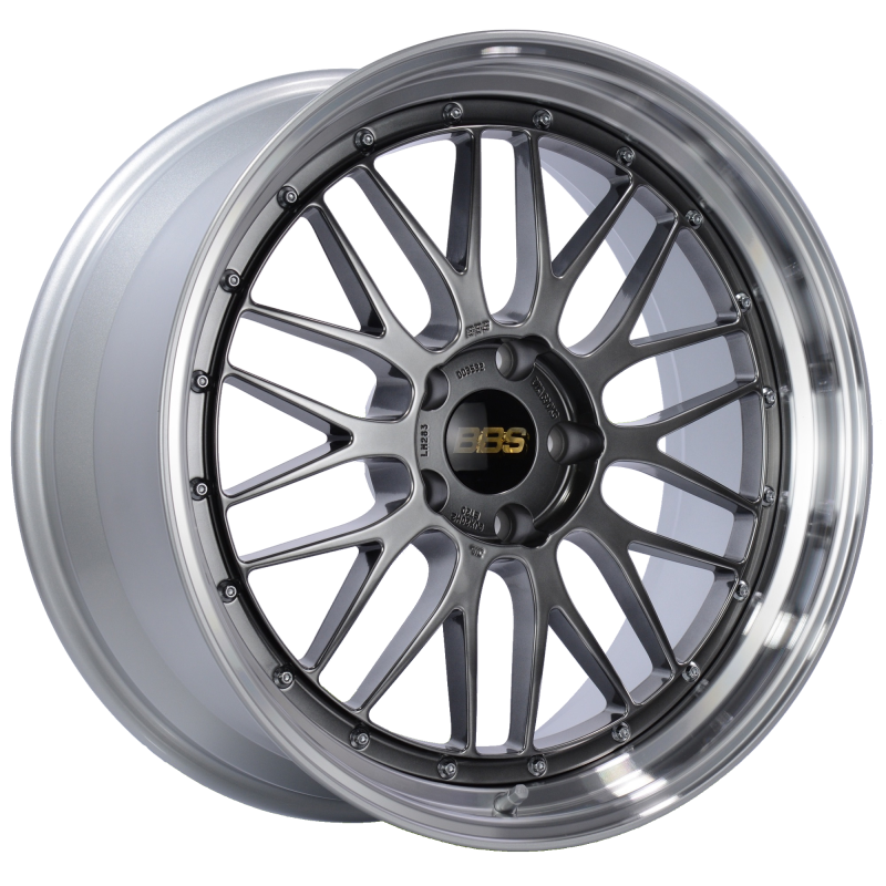 BBS LM283DBPK LM 20x9 5x120 ET20 Diamond Black Center Diamond Cut Lip Wheel -82mm PFS/Clip Required