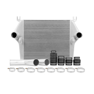 Mishimoto MMINT-fits RAM-03KSL 03-07 fits Dodge 5.9L Cummins Intercooler Kit w/ Pipes (Silver)