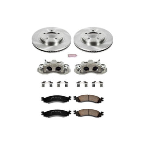 Power Stop KCOE1441 06-10 Mercury Mountaineer Front Autospecialty Kit w/Cals