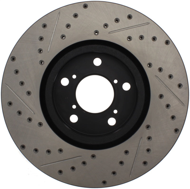 Stoptech 127.40071L 07-08 Acura MDX SportStop Slotted & Drilled Left Front Rotor