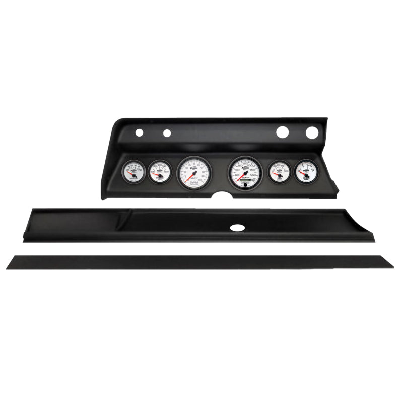 AutoMeter 2931-10 Autometer Phantom II Direct Fit Dash Kit 1966 fits Chevy Chevelle (2 x 3-3/8in. / 4 x 2-1/16in.)